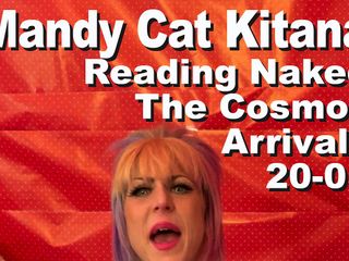 Cosmos naked readers: Mandy Cat Kitana läser naken kosmos ankomster 20-01