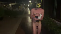 Trancada sub caminhada da vergonha