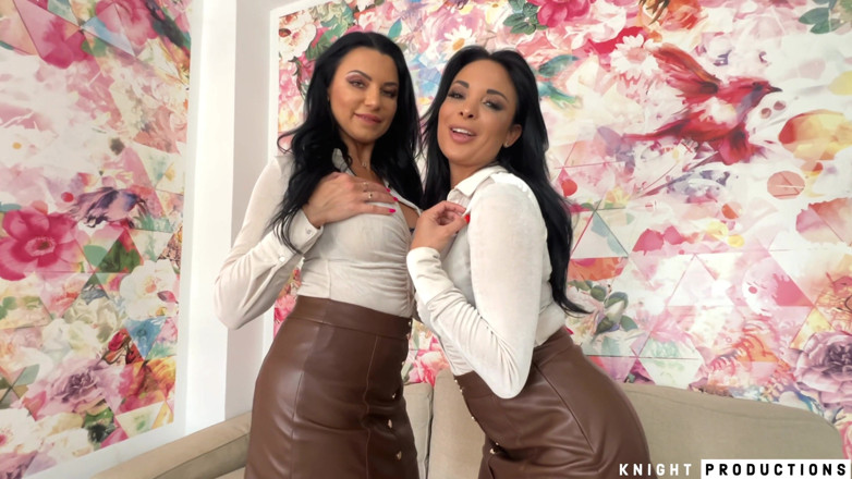 KnightProductions: Anissa Kate dan Ania Kinski Perancis kongkek bertiga
