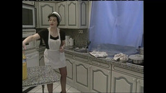 Vintage megastore: Sexy a děvka služka je ošukaná kýmkoli v domě špinavých sexuálně...