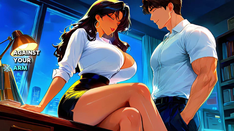 Private touch: Busty Latina MILF Gets Fucked Hard After Work - Ai Generated