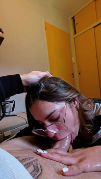 Jag fångade honom när han onanerade och hjälpte honom