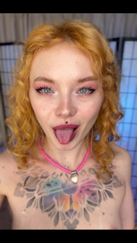 Would you like to spit on my tits and play with them like I do?