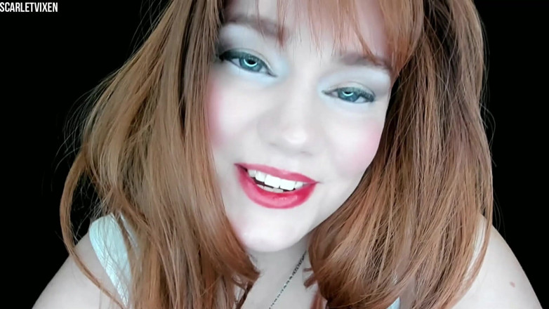 Scarlet Vixen: Dziewczyna daje ci gorące titjob