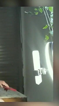 雨中自慰
