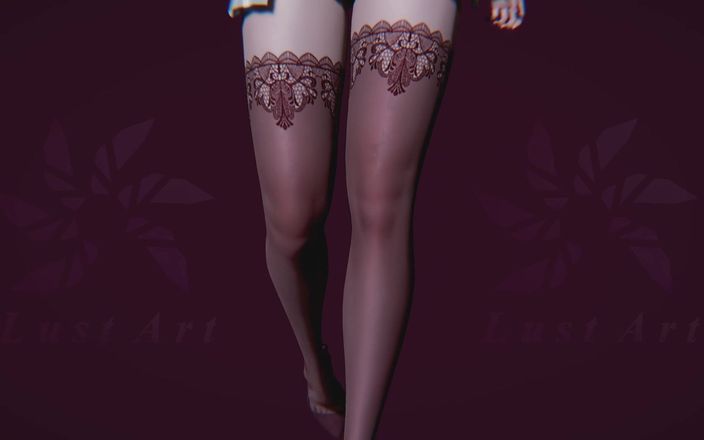 Lust art 3D: Sexy Model Celestia Catwalk