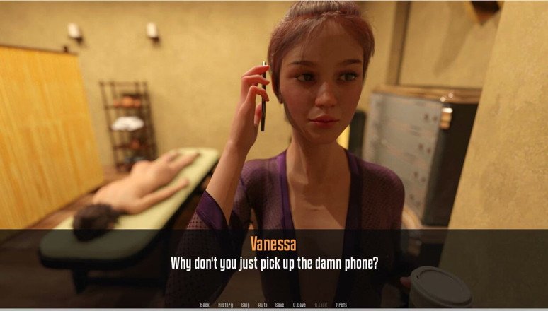 XXX Games Bunk: Anita's Internship - Gameplay - Roleplay - Petite Teens Lesbian Massage