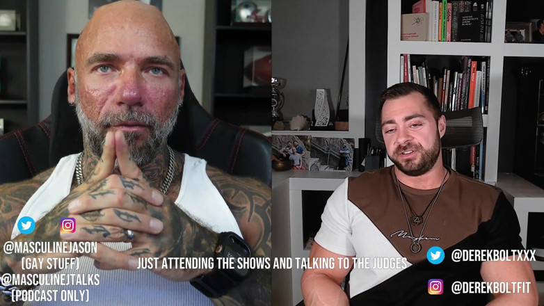 Raw and Uncensored with Masculine Jason: Il viaggio di bodybuilding di Derek Bolt (episodio 9)