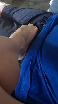 Provocación de pies para lo que hay que correrse