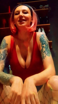 Lady Angela Solo fetiș cu scuipat Pleaser Tocuri Fishnets