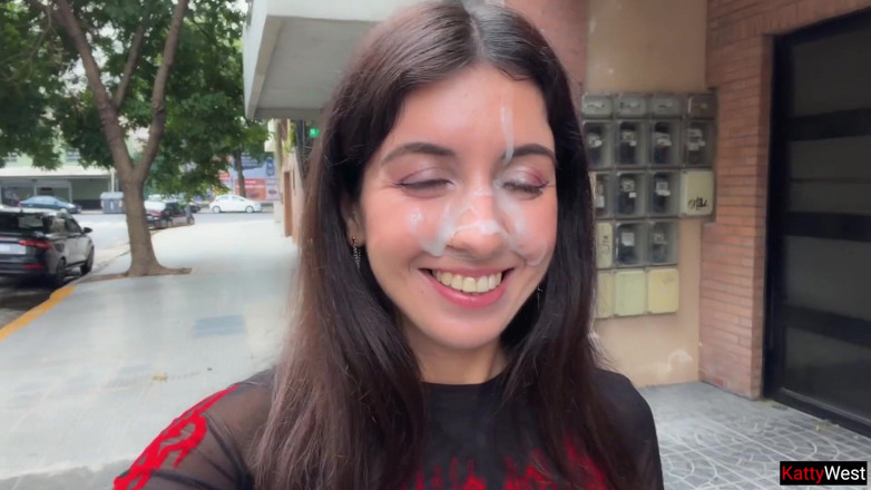 Katty West: I Love to Walking Covered in Cum! Please Cum on...