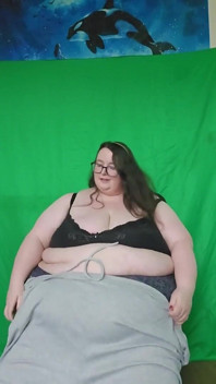 肥胖的ssbbw女神试穿衣服