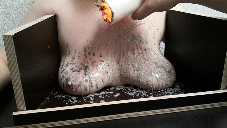 Bouncy Tits Action: The Tit Waxing Machine 1