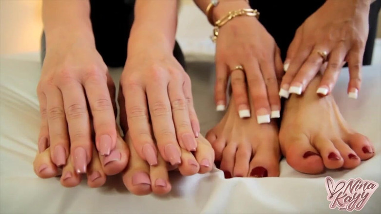 Nina Kayy: Fetish kaki nina kayy dan miss raquel