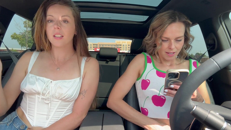 Serenity Cox: Nadia Foxx &amp; Serenity Cox Using Lush Remote Controlled Vibrators in...