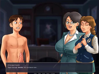 Cartoon Play: Summertime saga parte 23 - duro nell'ufficio principale
