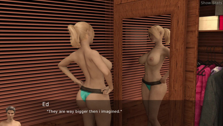 Porny Games: Projekt heiße ehefrau - Von einem fremden in der toilette bespritzt...