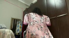 Naughty Big Aunty Seductive Play
