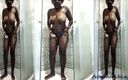 African Beauties: Gái da đen mũm mĩm và người bạn tắm nước nóng...