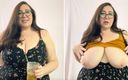 Cute Jayne: Vollbusige bBW-MILf-café-fantasie