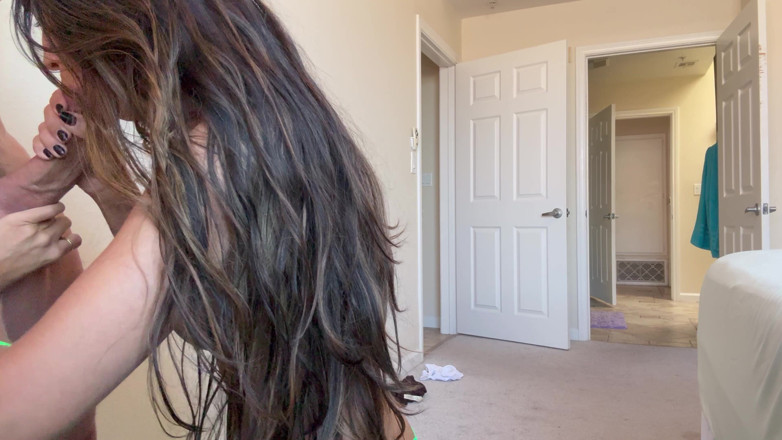 Sensual productions: Brunette Model Fuck Neighbor with Huge Cock
