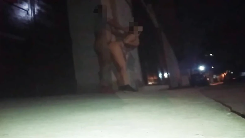 Activecouplearg: Couple Fucking in Public Risky Voyeurs Flashing Without Panties