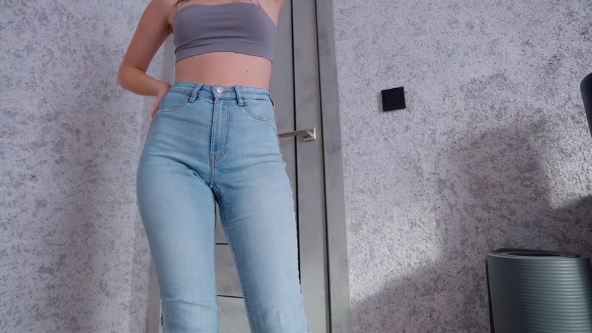 Desperation Pee in Jeans Part 1 (Solo Alice) Desperation Pee in Jeans Part 1 (Solo Alice)