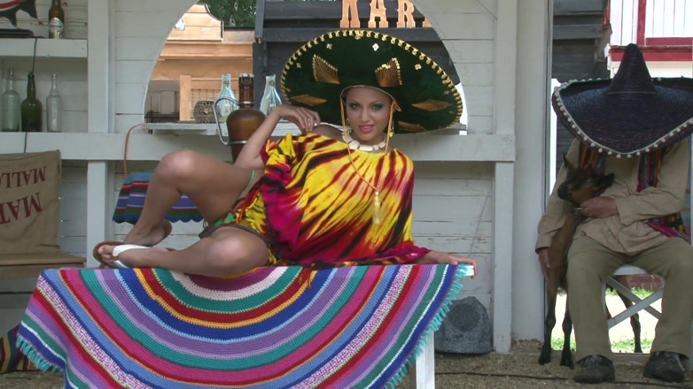 Cryptostudios: Mexican babe loves posing naked and hot striptease