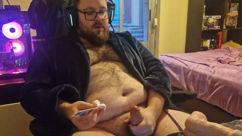 KurisuRedPanda: Trying a New Fleshlight on My Fat Cock
