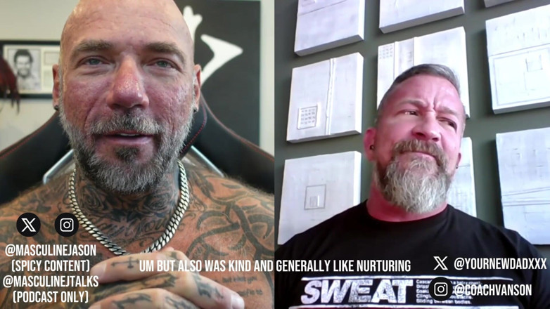 Raw and Uncensored with Masculine Jason: Porn star confessions - coach vanson episode 204