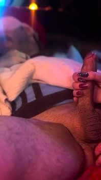Step Mommy Gives Handjob