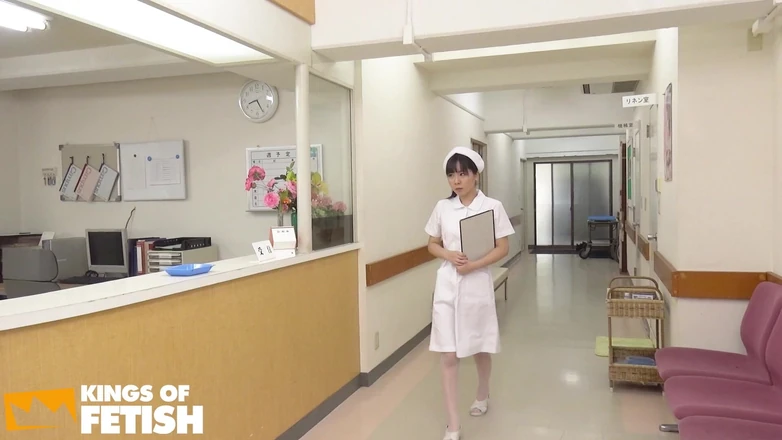 Pure Japanese adult video ( JAV): Dirty Nurse Sucks a Patient After Seducing Her Doctor and...