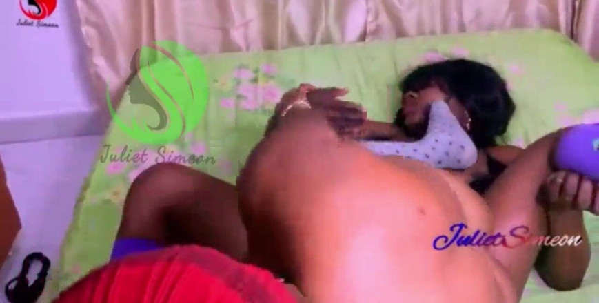 Julietsimeon: Ebenholz-lesbe isst sich gegenseitig