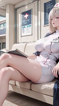 Blonde Nurse! Private Moments in the Hospital Corridor, Secrets Under That White Coat Are Insane!