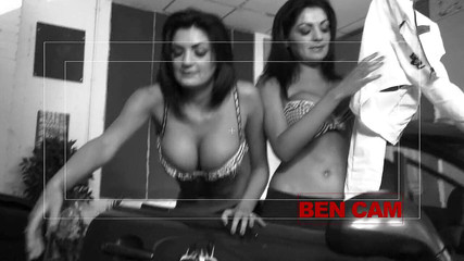 Slutty Twin Trouble: 本·多佛在这个四人行中干了两个黑发双胞胎