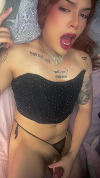 My First Cumshot Content - Trans Latina