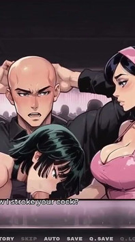 My New Girlfriend Taboo Hentai Game Ep.62 Swinger Couple Caught During a Deepthroat Foursome in the Club Vip Booth!