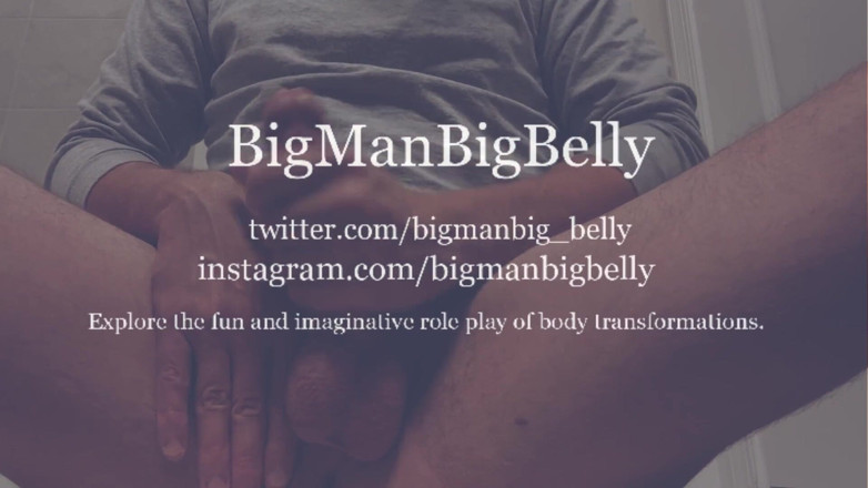 BigManBigBelly: Bahagian bawah kuasa mengambil zakar awak