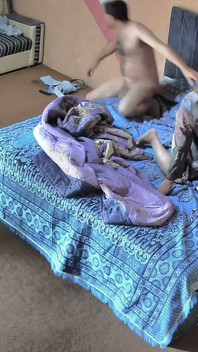 Bagian 4 aku pergi ke rumah kakak ipar india waktu lagi liburan musim panas dan bersenang-senang sama kakak iparku, mergokin di depan kamera