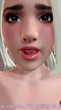 Elf blondă sexy au un cadou de Crăciun pentru mine - fute-i pizda pe un pat animație 3d