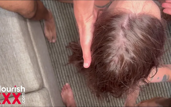 The Flourish XXX: Mandii Marie DVP and DP 1st Gangbang - Part 1