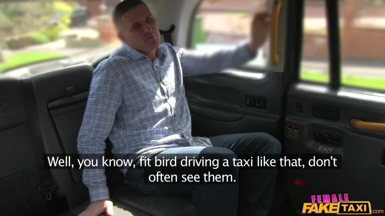 Female Fake Taxi: Female Fake Taxi - Blonde Blonde Cab Driver Gives a Hot...