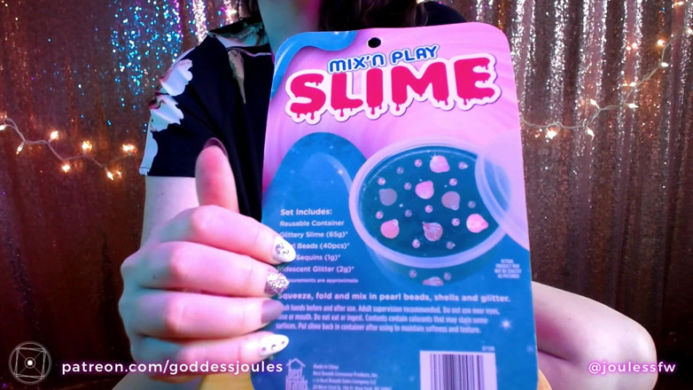 goddessjoules: Mix n play slijm asmr