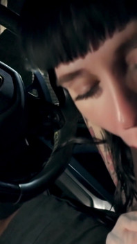 Blow Job in the Lamborghini