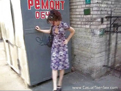 Casual Teen Sex: Zlomený podpatek je jen příčina