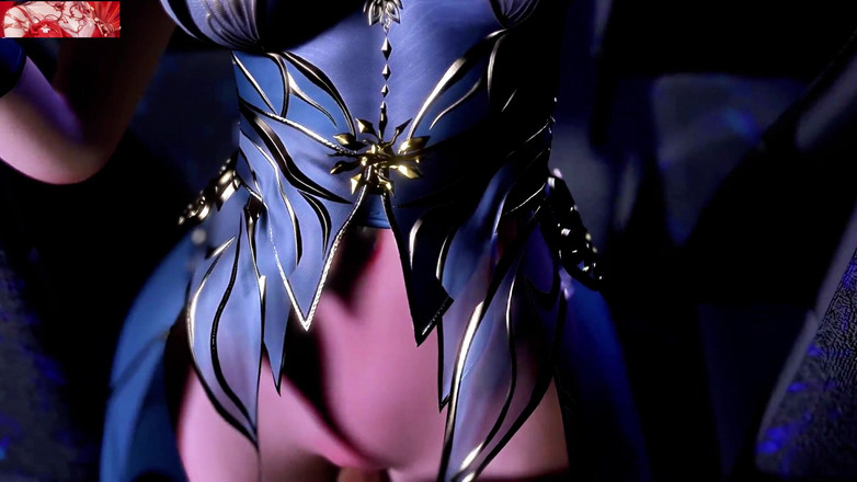 Soiyu Hentai: Pixel Godaan: cewek besar terbangun - hentai animasi 3D