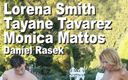 Picticon Tranny: Lorena Smith &amp;amp; Tayane Tavarez &amp;amp;monica Mattos &amp;amp; daniel rasek trannie BGTT lutschen,...