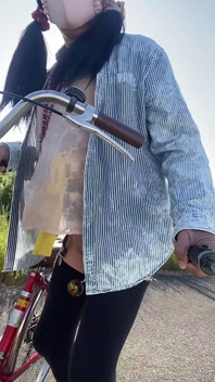 Nr. 220 Einen Vibrator in meine muschi setzen während einer morgendlichen Fahrradfahrt