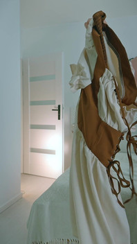 Quick Dressing a Wife with Large Breasts