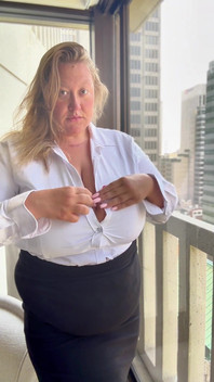Blonde BBW MILF Needs Help